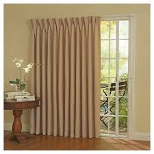 Patio sliding door curtains are not only for protection but also can add a decorative element to your space. 84 X100 Thermaweave Blackout Patio Door Curtain Panel Bronze Eclipse Target