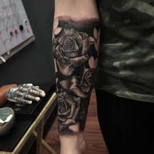 It looks actually pretty gothic to me. Top 61 Best Rose Sleeve Tattoo Ideas 2021 Inspiration Guide