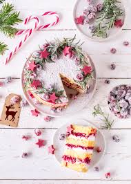 In another bowl, whisk together sugar, egg, 1⁄3 cup (75 ml) water, oil and vanilla until frothy. Cranberry Biskuit Tortchen Emma S Lieblingsstucke