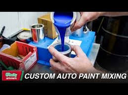 Custom Paint Mixing For Your Car Truck