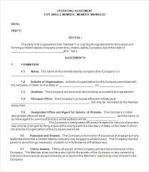We recommend having an attorney assist you in preparing your illinois series. Free 10 Sample Llc Operating Agreement Templates In Google Docs Ms Word Pages Pdf