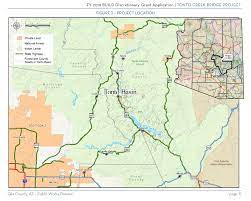 Tonto Basin Arizona Map Feds Provide Grant For Tonto Creek Bridge | Kjzz