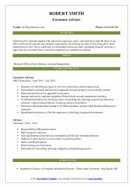 Financial advisor job description example/template. Advisor Resume Samples Qwikresume
