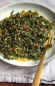 Indonesian Style Collard Greens Wild Greens Sardines Collard Greens Greens Recipe Beet Leaf Recipes