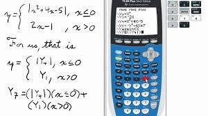 Derivative numerical and analytical calculator Graphing Piecewise Functions Two Part Ti 84 Calculator Youtube