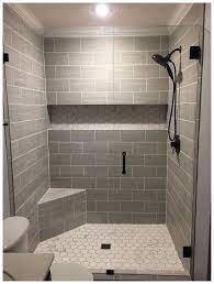 Keep the look crisp with a white and gray palette. Pin On Bathroom