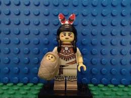 Llp Lego Minifigures Series 15 Tribal Woman Sacagawea Mini Figures Lego Minifigures Tribal Women