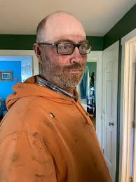Spent the day sorting cattle in the dust I didn't know why the kids were  laughing when I took my hat off until my wife took a picture