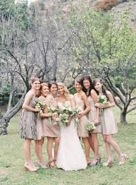 Ojai Wedding At The Dent House By Jessica Lorren Organic Photography Neutral Bridesmaid Dresses Taupe Wedding Ojai Wedding
