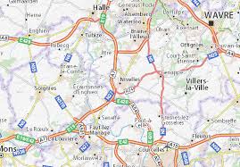 Les voies navigables de wallonie sont intégrées dans le réseau européen. Carte Michelin Nivelles Plan Nivelles Viamichelin