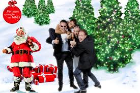 Un santa claus (père noël américain) à l'air jovial et l'attitude débonnaire. Photobooth Fond Vert Pere Noel Coca Cola