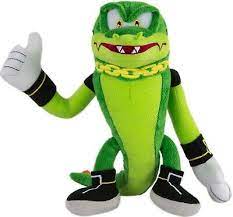 Vector returned as part of the team chaotix in sonic heroes (2003), shadow the hedgehog (2006) and became also a playable character in the mario and sonic olympic games series. Sonic The Hedgehog Vector The Crocodile 8 Inch Plush Ebay