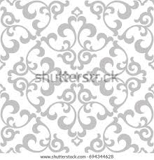 Simple damask pattern ornament vectors (1,122). Damask Silhouette At Getdrawings Free Download