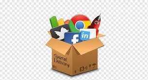 With mobile and internet technologies safety system graphic design isolated vector illustration. Digitales Marketing Service Social Media Marketing Business Online Werbung Digitale Medien Werbeagentur E Commerce Social Media Optimierung Werbung Werbeagentur Box Png Pngwing