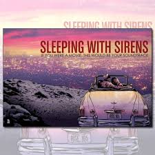 If You Were A Movie This Would Be Your Soundtrack Album Cover Sleeping With Sirens If You Were A Movie Poster 3 Only 2 00 Sleeping With Sirens Sirens Poster