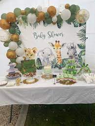Safari Baby Shower Baby Shower Giraffe Safari Animals Baby Shower Baby Shower Theme Decorations
