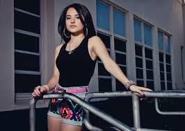She caught the attention of hitmaker dr. Watch Becky G S Flaw Free Acoustic Rendition Of Shower Debut Lp Arrives In October Directlyrics