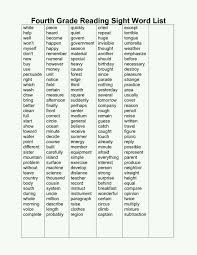 Pin By Sam Quadt On 4th Grade 4th Grade Sight Words Sight Word Reading Sight Word Worksheets