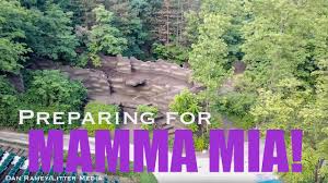Mamma Mia Preparation Begins At Tecumsehs Sugarloaf Mountain Amphitheater