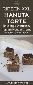 Die Riesen Xxl No Bake Hanuta Torte Schmeckt Wie Das Original Ein Knuspriger Boden Mit Waffeln Und Einer Nuss Noug Backideen Kuchen Ohne Backen Cupcake Kuchen