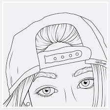 Cuteeasycoloring.com provides easy and cute coloring pages suitable for kids of any age, and they are free and printable. Pin On En Noir Blanc Femmes