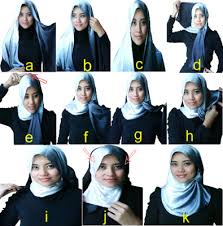 Tutorial cara neelofa pakai niqab boleh pakai khimar ramahdni dan niqab nayla white by hadramiyah. Cara Cara Pakai Tudung Dengan Senang Eratuku