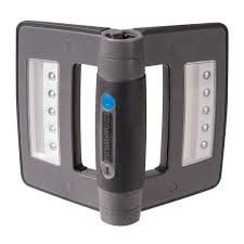Might D Light Mini Compact Folding Rechargeable Led Work Light Metallic Led225 The Home Depot