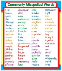 Commonly Misspelled Words Stickers 3rd Grade Spelling Words Commonly Misspelled Words Misspelled Words