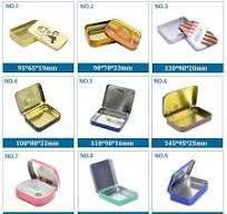 Custom Printing Small Metal Hinged Tin Box Playing Game Card Prayer Tin  Case Manufacturer