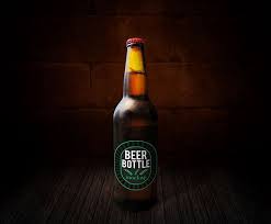 Beer Bottle Mockup Free Psd Beer Bottle Bottle Mockup Beer Bottle Template