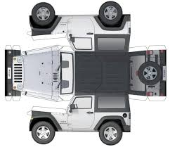 My Gift To R Jeep A Free Jk For Everyone Some Assembly Required In 2020 Paper Model Car Paper Models Paper Car