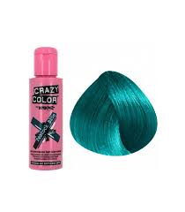 Peacock powder hair dye no. Crazy Color Semi Permanent Color Crazy Color Peacock Blue
