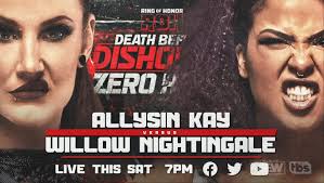 Willow Nightingale vs. Allysin Kay Set For ROH Death Before Dishonor  Pre-Show
