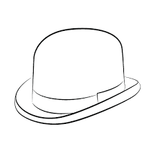 Imgs For Bowler Hat Drawing Hat Drawing Bowler Hat Hats