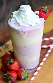 Strawberry Shortcake Milkshake Will Cook For Smiles Milkshake Recipes Frozen Drinks Milkshake