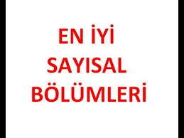 Ösym sayısal bölümleri ve puanları (2019 yks). En Iyi Sayisal Bolumler 2021 Youtube