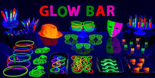 Unfortunately we have found that most party streamers are not made of a suitable color or material to glow well underneath black lights. Black Light Party Supplies Glow In The Dark Party Ideas Party City Glow Birthday Party Neon Party Glow Birthday