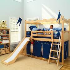 Twelve Kids Bedroom Ideas For Indoor Fun Bunk Bed With Slide Bed With Slide Low Loft Beds