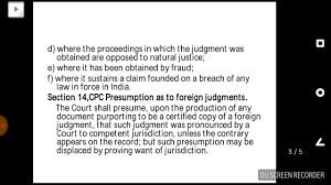 Code of civil procedure02february 21 201402february 21 2014. Sec 13 14 Civil Procedure Code Youtube