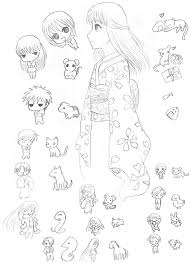 Download this adorable dog printable to delight your child. Fruits Basket Chibis By Sweetjanie On Deviantart