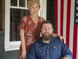 See Erin Napier S Gorgeous Wedding Dress Erin Napier Scarf Hairstyles Long Hair Styles