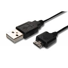 USB data cable for LG KP100 phone black ...