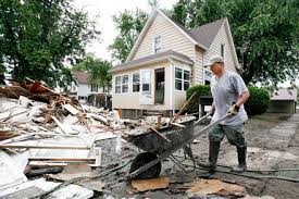 Flood puts Iowa town's future in jeopardy