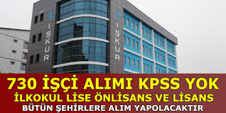 İşkur insan kaynakları iş ilanları, iş imkanları, iş olanakları, açık iş pozisyonları, iş başvuru formu. Iskur Kpss Sartsiz 730 Surekli Temizlik Isci Alimi Basvurulari