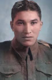 Charles Marvin Tomkins (also known as Checker Tomkins), Métis, Second World  War veteran and translator (born 8 January 1918 in Grouard, AB, northeast  of Grande Prairie; died 20 August 2003 in Calgary,