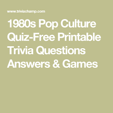 Each number is in a separate file so you only need to download the numb. 1980s Pop Culture Quiz Free Printable Trivia Questions Answers Games Pop Culture Quiz Trivia Questions And Answers Movie Trivia Questions