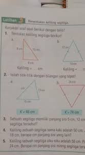 = 8cm + 8cm + 8cm. Tentukan Keliling Segitiga Berikut 12 Cm 10 Cm Cara Golden