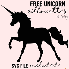 Download Free Unicorn Silhouettes Free Pretty Things For You