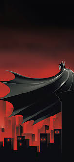 @anthony_francisco_art • animated with @werbleapp #batman and #theshadow. 1125x2436 Batman The Animated Series Red World 4k Iphone Xs Iphone 10 Iphone X Hd 4k Wallpapers Images Backgrounds Photos And Pictures