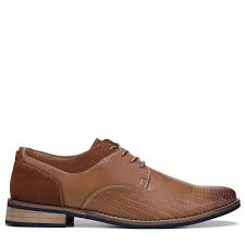 deer stags mens calgary oxford shoes dark tan oxford